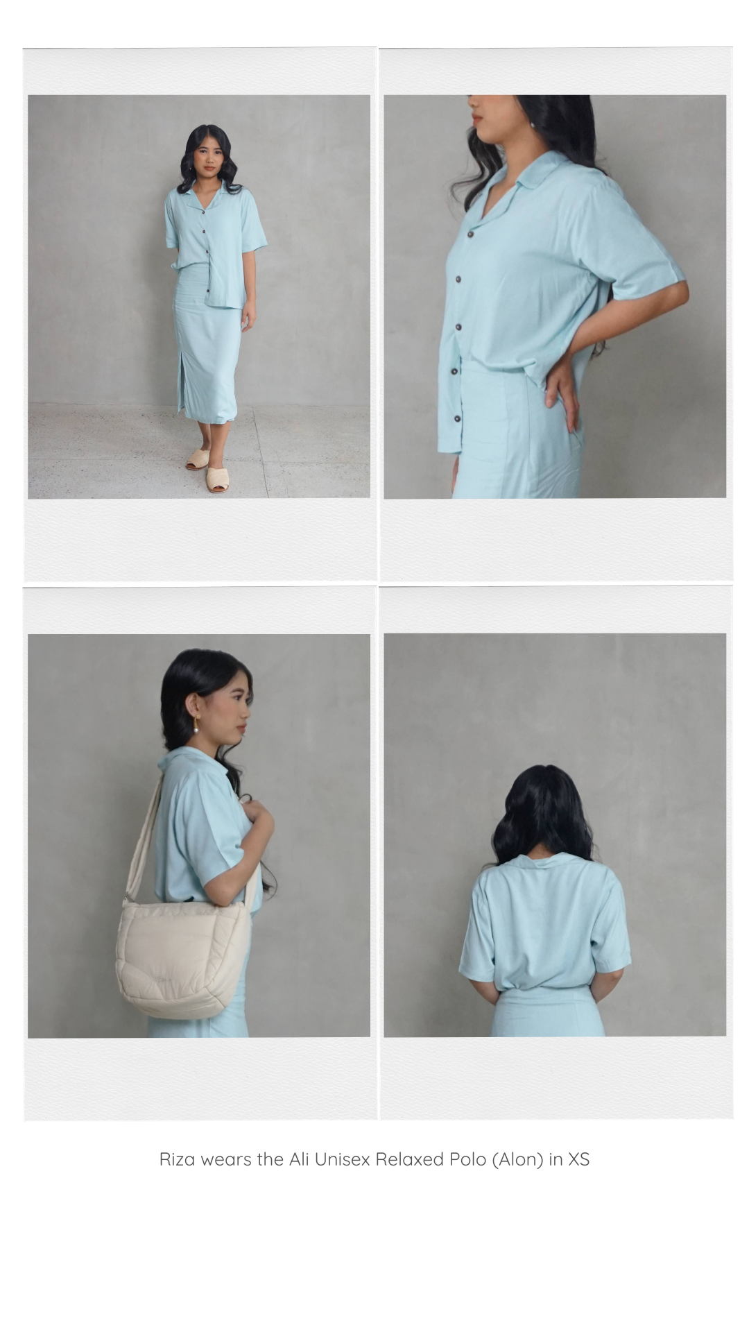 Ali Unisex Relaxed Polo