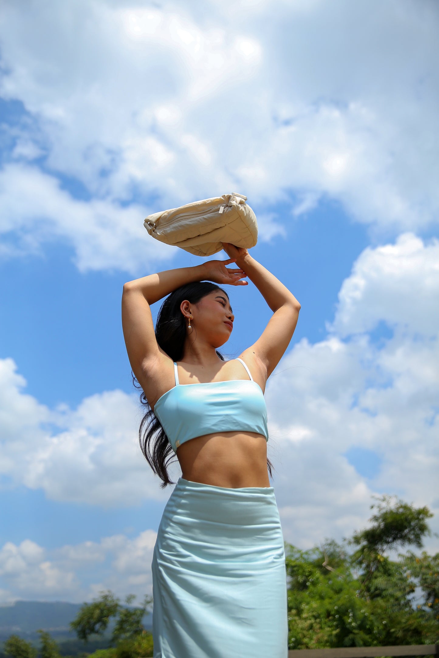 Luna Flowy Midi Skirt