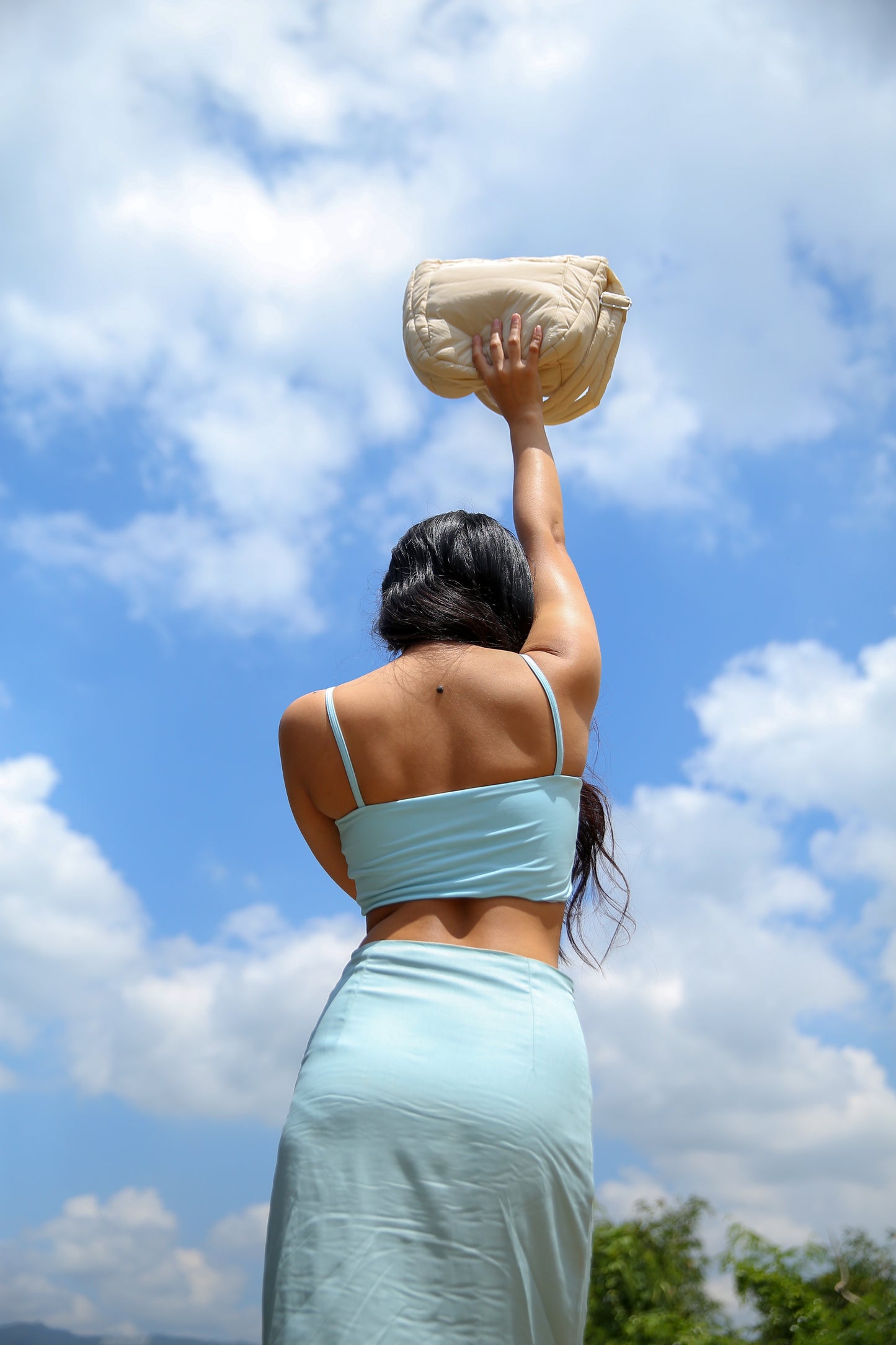 Luna Flowy Midi Skirt