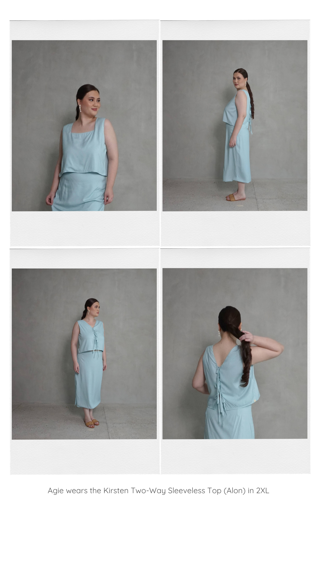 Kirsten Two-Way Sleeveless Top