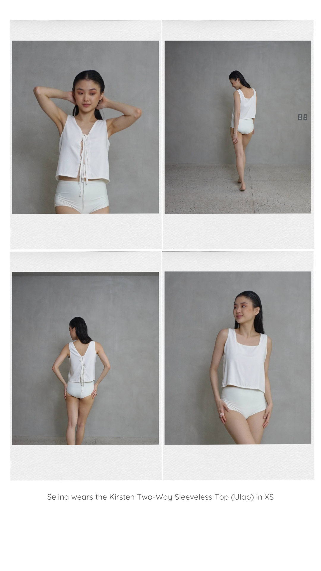 Kirsten Two-Way Sleeveless Top