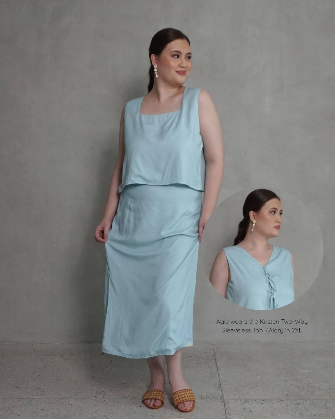 Kirsten Two-Way Sleeveless Top