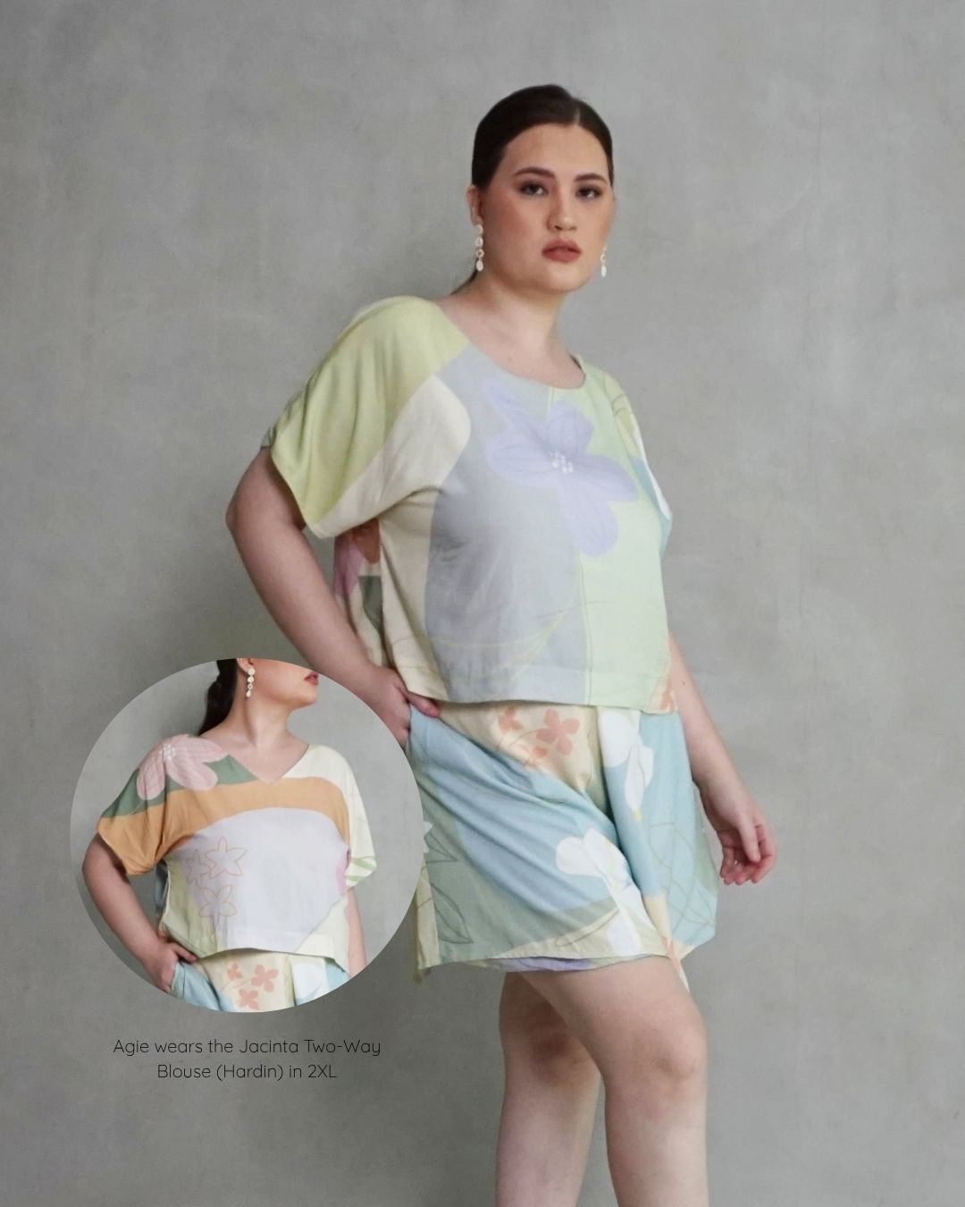 Jacinta Two-Way Blouse