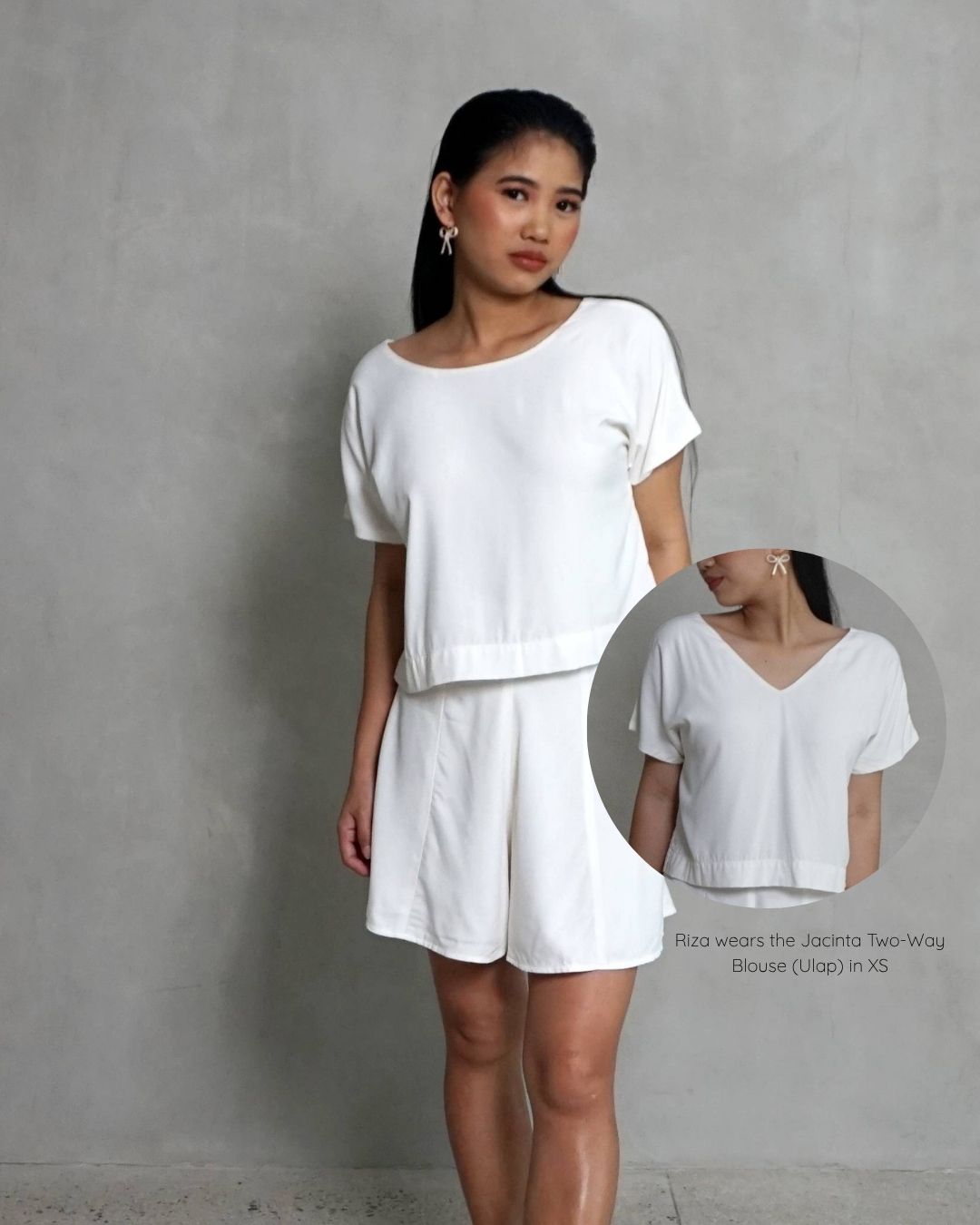 Jacinta Two-Way Blouse