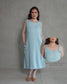 Belle Two-Way Knot Midi Dress