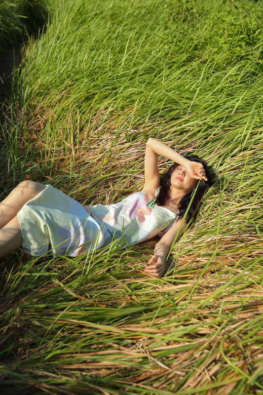 Belle Two-Way Knot Midi Dress