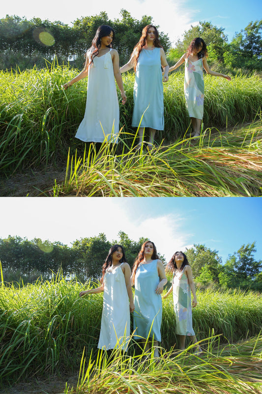 Belle Two-Way Knot Midi Dress