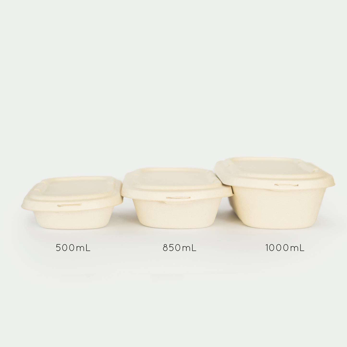 1000mL Oval Bowl - Sugarcane Bagasse Food Container