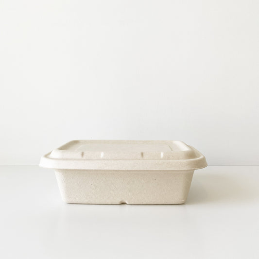 1250mL Party Tray - Sugarcane Bagasse Food Container