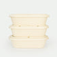 1000mL Oval Bowl - Sugarcane Bagasse Food Container