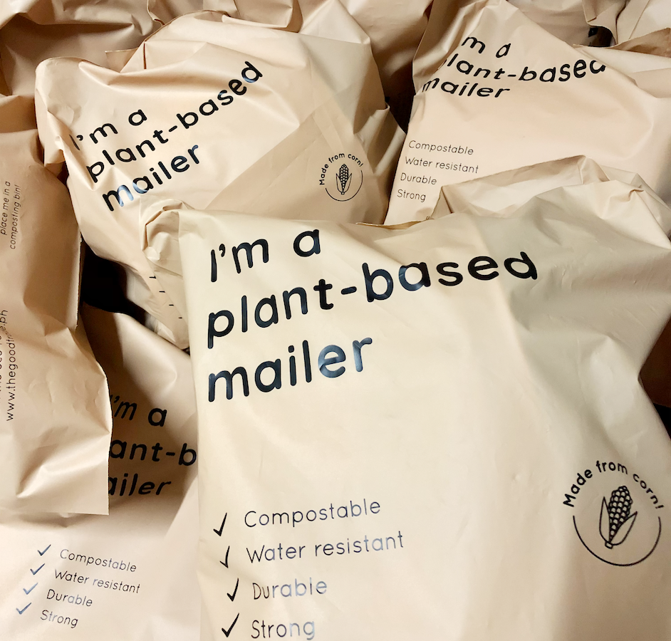 Large Compostable Plant-based Mailer (Kiwi)